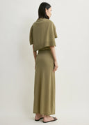TOTEME KNIT SKIRT DESERT