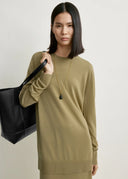TOTEME LONG SLEEVE TEE KNIT DESERT