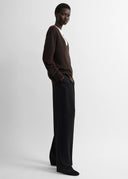 TOTEME V-NECK KNIT FONDANTE