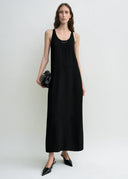 TOTEME SABLÉ DRESS BLACK