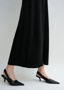 TOTEME SABLÉ DRESS BLACK