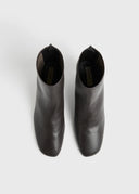 TOTEME MID HEEL ANKLE BOOTS 5,5CM BARK