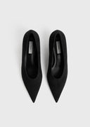 TOTEME SUEDE KITTEN PUMPS 3,5CM BLACK
