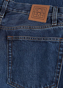TOTEME CLASSIC CUT DENIM FULL LENGHT DARK BLUE