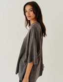 THE GARMENT COMO OVSD TEE KNIT GREY
