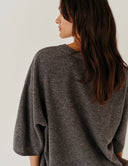 THE GARMENT COMO OVSD TEE KNIT GREY
