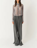 THE GARMENT GRAND TROUSER GREY MELANGE