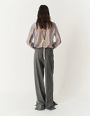 THE GARMENT GRAND TROUSER GREY MELANGE