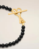 AMI PARIS ADC SUMMER PEARLS BRACELET BLACK