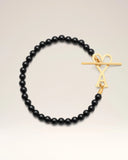 AMI PARIS ADC SUMMER PEARLS BRACELET BLACK