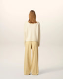 AMI PARIS ADC TURTLENECK TONAL ECRU