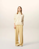 AMI PARIS ADC TURTLENECK TONAL ECRU