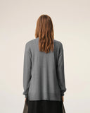 AMI PARIS PULL ADC TONAL CARBONE