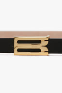 VICTORIA BECKHAM DORIAN MICRO BELT 1,5CM BLACK