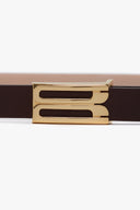 VICTORIA BECKHAM DORIAN MICRO BELT 1,5CM BURGUNDY