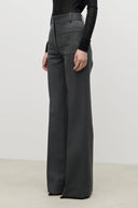 VICTORIA BECKHAM ALINA TROUSER ASH MELANGE