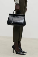 VICTORIA BECKHAM SLOANE FRAME BAG 28 BLACK