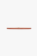 VICTORIA BECKHAM MICRO FRAME BELT 1,5CM TAN