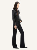 COURRÈGES VINYL TRUCKER JACKET BLACK