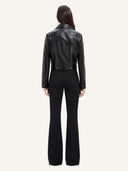 COURRÈGES VINYL TRUCKER JACKET BLACK
