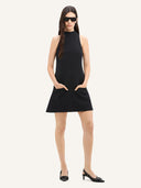 COURRÈGES A-LINE DRESS BLACK