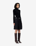 IRO BERMUDA CURSA WIDE LEG BLACK