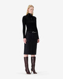 IRO CARGO SKIRT CARRIE BLACK