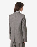 IRO KELIO BLAZER CHECK MIXED BROWN