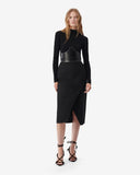 IRO CAYA SKIRT BLACK
