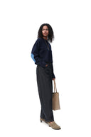 LOEWE CROPPED ANAGRAM PULL BLUE