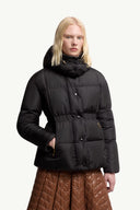 MONCLER AGNEUX SHORT DOWN JACKET BLACK