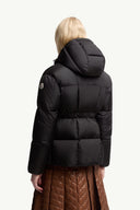 MONCLER AGNEUX SHORT DOWN JACKET BLACK