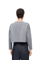 LOEWE CROPPED ANAGRAM PULL GREY