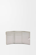 LOEWE PUFFER ANAGRAM WALLET SILVER
