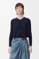 LOEWE CARDIGAN NAVY BLUE