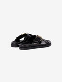BARBARA BUI SLIDES LEATHER BLACK