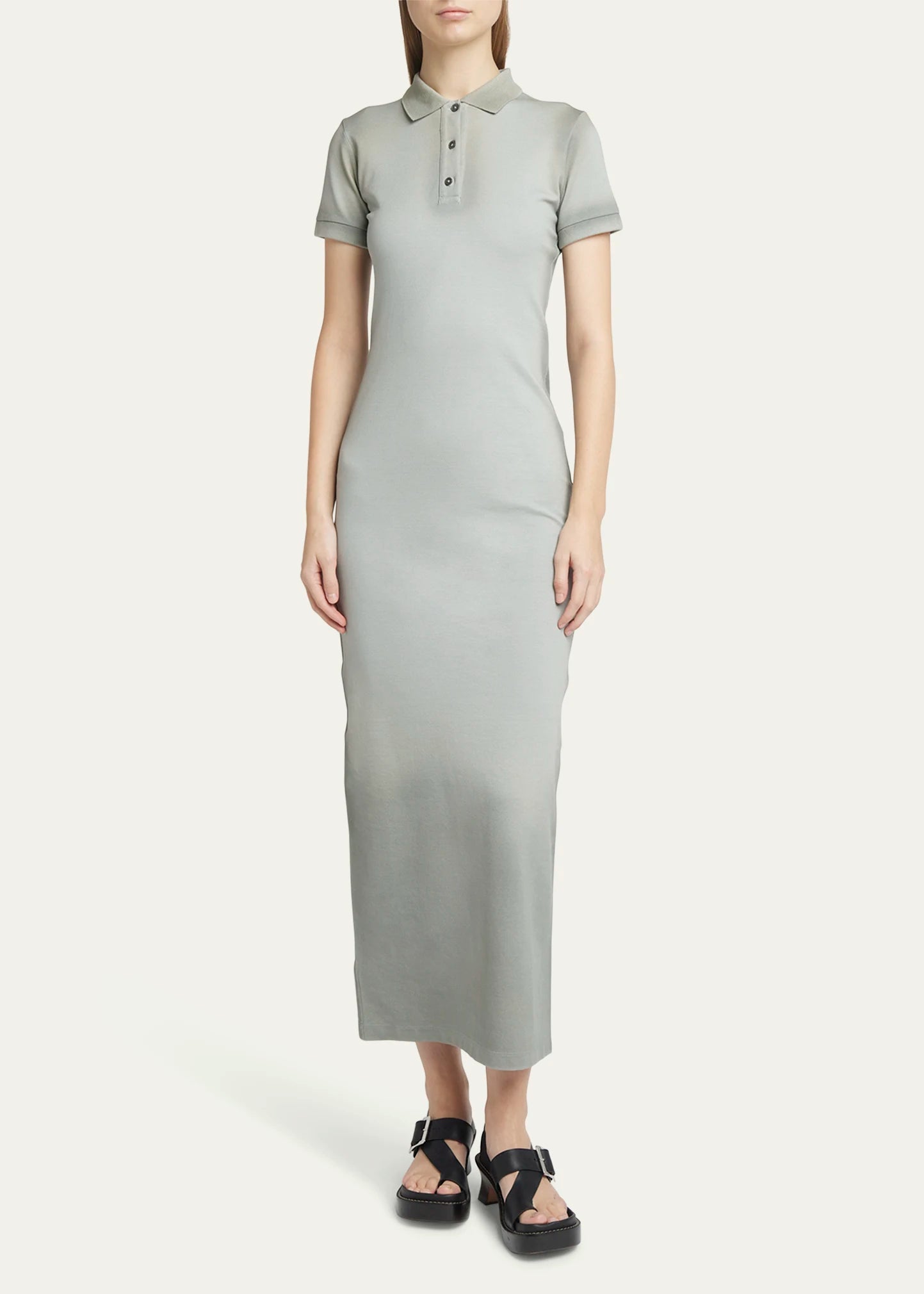 LOEWE POLO DRESS COLD GREY – mania-k webshop