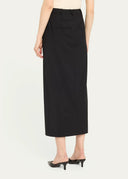 VERONICA BEARD MAXINE MIDI PENCIL SKIRT BLACK