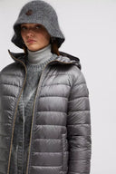 MONCLER BONREPOS LONG 3-IN-ONE DOWN JACKET GREY