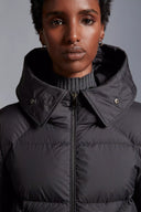 MONCLER BUSARD LONG DOWN JACKET BLACK