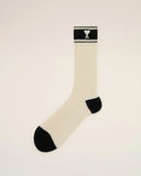 AMI PARIS ADC SOCKS TWO TONE