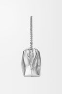 LOEWE LAMINATED FLAMENCO PURSE METALLIC