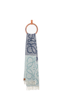 LOEWE ANAGRAM SCARF ALPACA/WOOL
