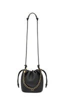 LOEWE FLAMENCO PURSE BUCKET BLACK