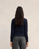 AMI PARIS AMI DE COEUR TONAL PULL NAVY
