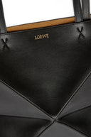 LOEWE PUZZLE FOLD TOTE BAG BLACK