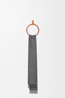 LOEWE SCARF BLACK/GREY