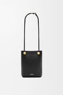 LOEWE PEBBLE POUCH BLACK