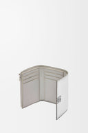 LOEWE PUFFER ANAGRAM WALLET SILVER