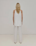 DARKPARK WIDE LEG TROUSER WHITE